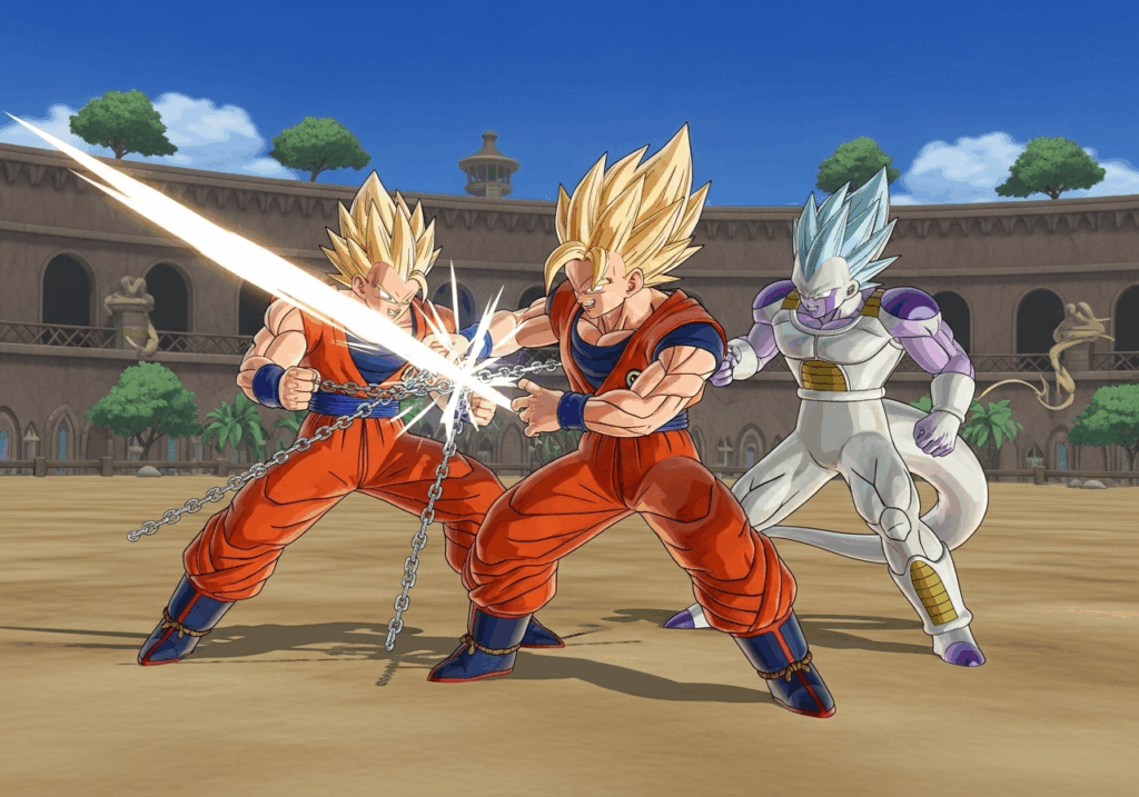 Des personnages comme dans Dragon Ball Z