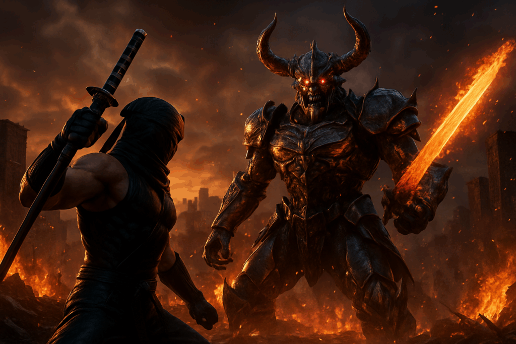 Combat épique de Ninja Gaiden 4