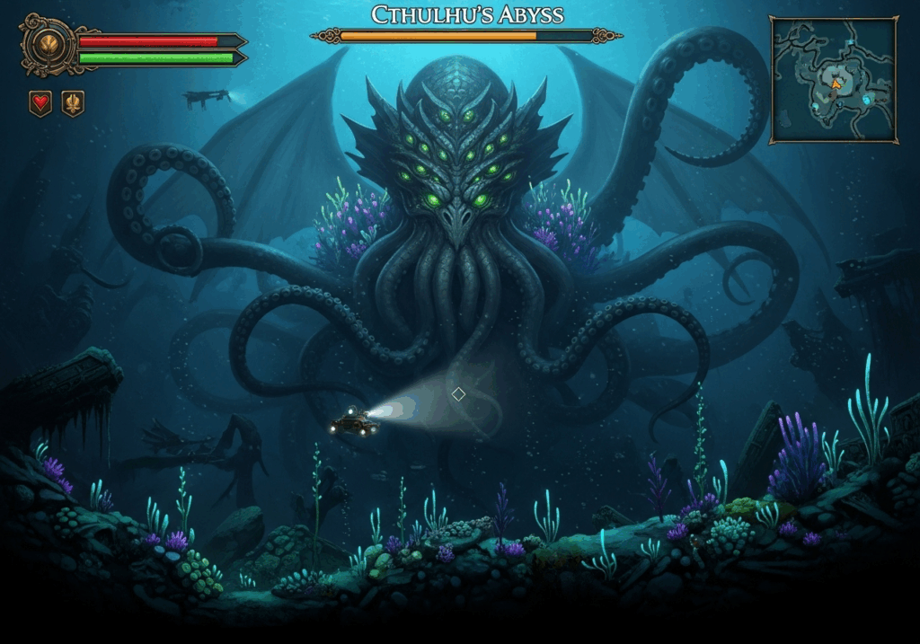 Gameplay d’un jeu comme Cthulhu : The Cosmic Abyss