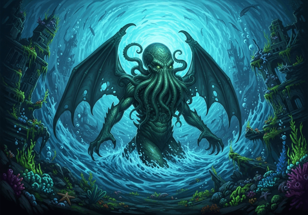 Le monstre Cthulhu