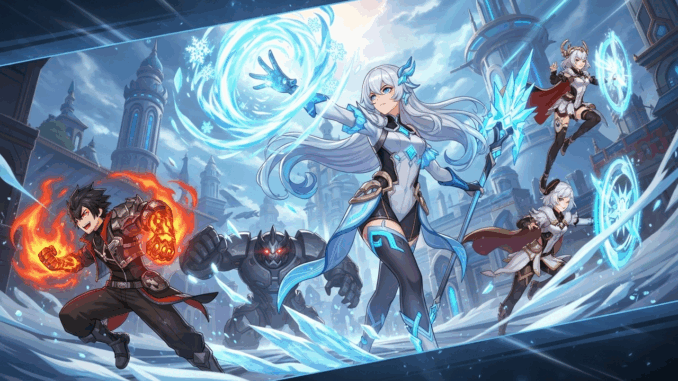 cyrene en action dans Honkai Star Rail.567Z Cyrene en action dans Honka Star Rail