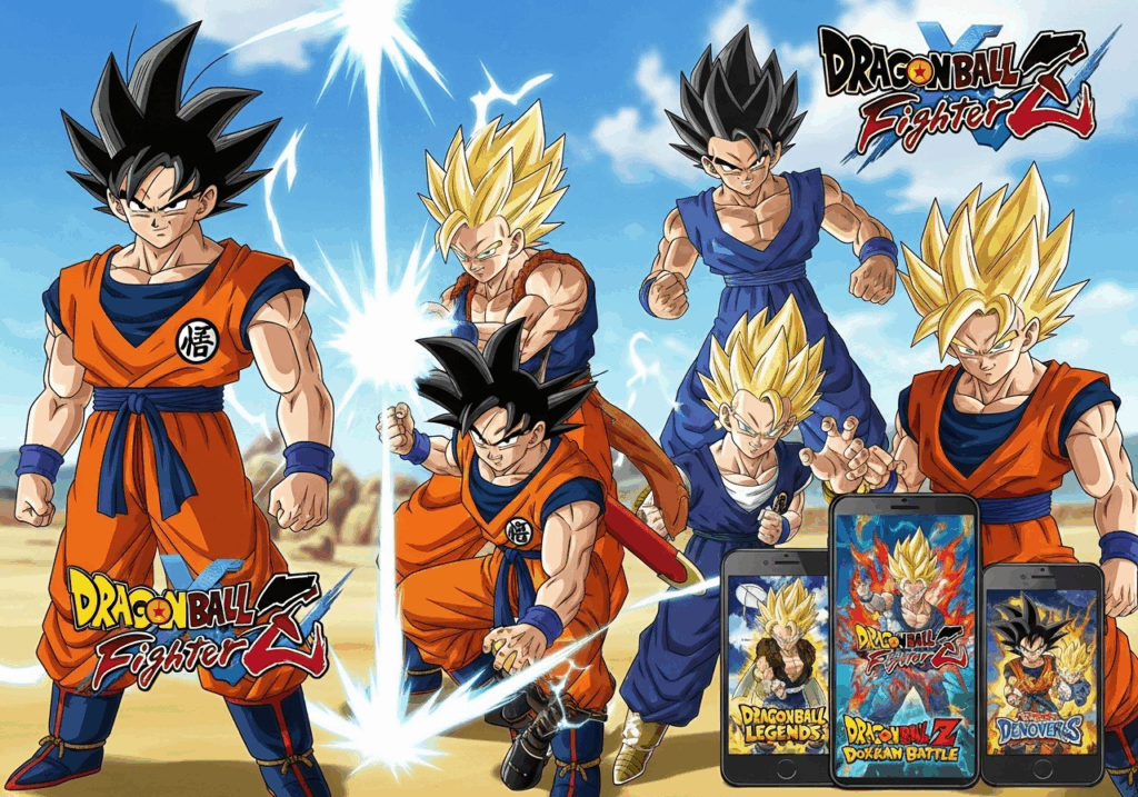 Poster d’un jeu Dragon Ball