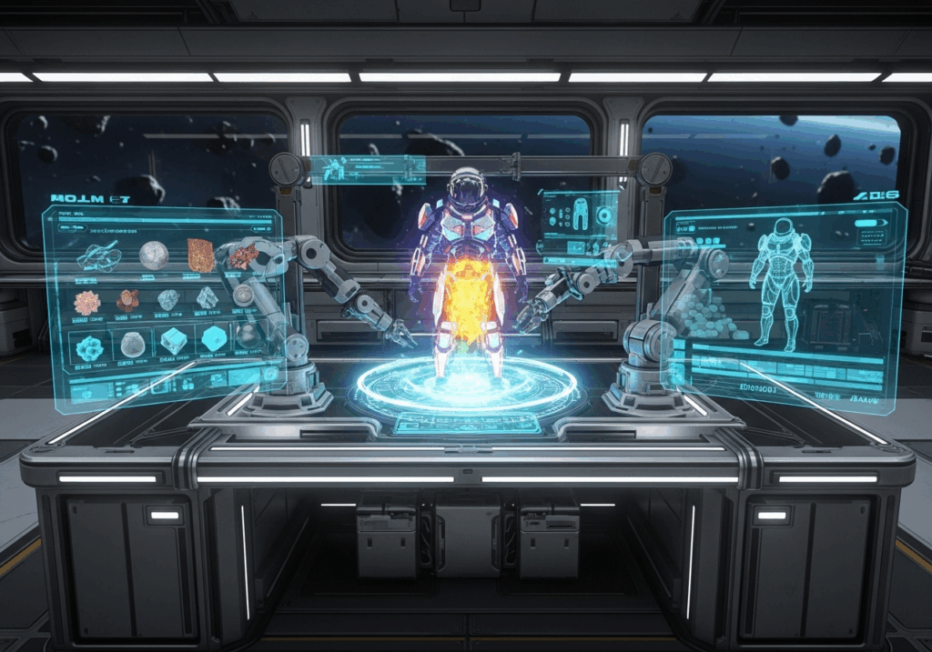 Fabrication d’armures dans Star Citizen