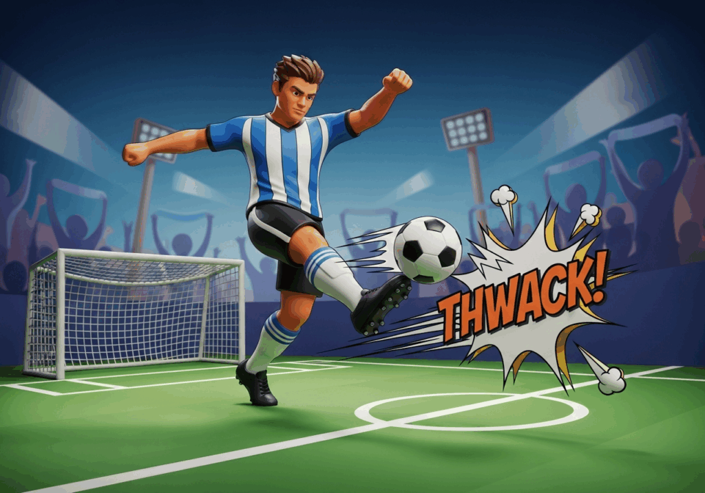 Illustration du jeu de foot FIFA Heroes
