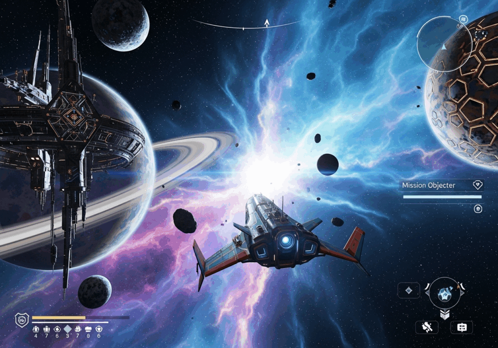 Gameplay d’un jeu comme No Man’s Sky