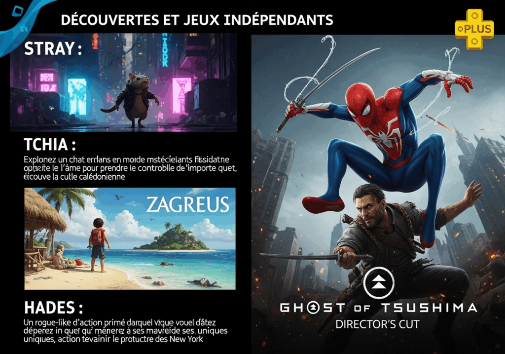 Une librairie de jeux comme PlayStation Plus Extra 