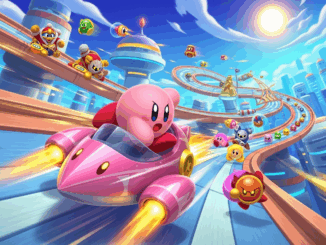 Gameplay d’un jeu comme Kirby Air Riders
