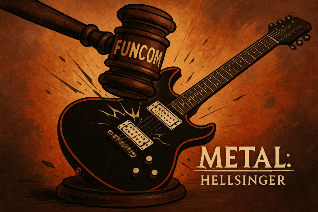 La fin de Metal : Hellsinger par Funcom