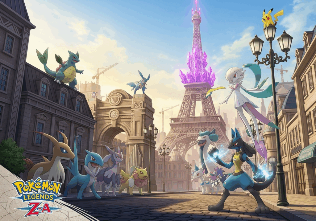 Gameplay du jeu Légendes Pokémon : Z-A
