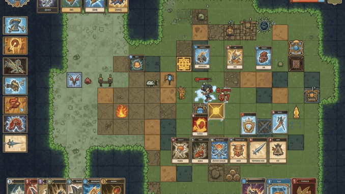 lost-in-fantaland Gameplay d’un jeu de deck comme Lost in Fantaland