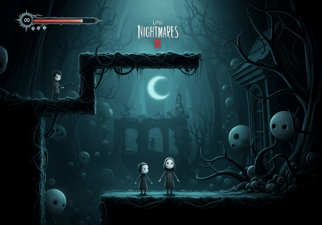 Low et Alone dans Little Nightmares III