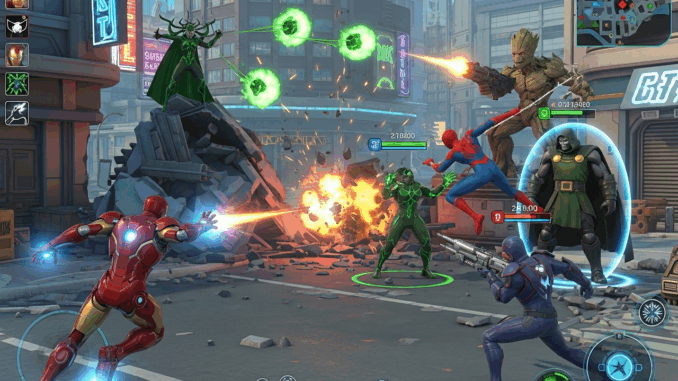 Gameplay d’un jeu comme Marvel Rivals