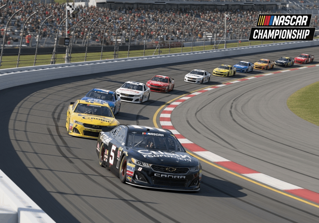 Gameplay des jeux NASCAR