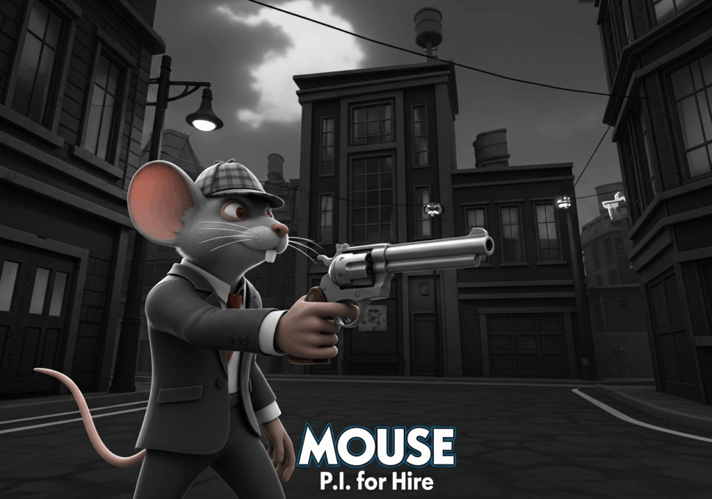 Personnage du FPS cartoon MOUSE : P.I. for Hire