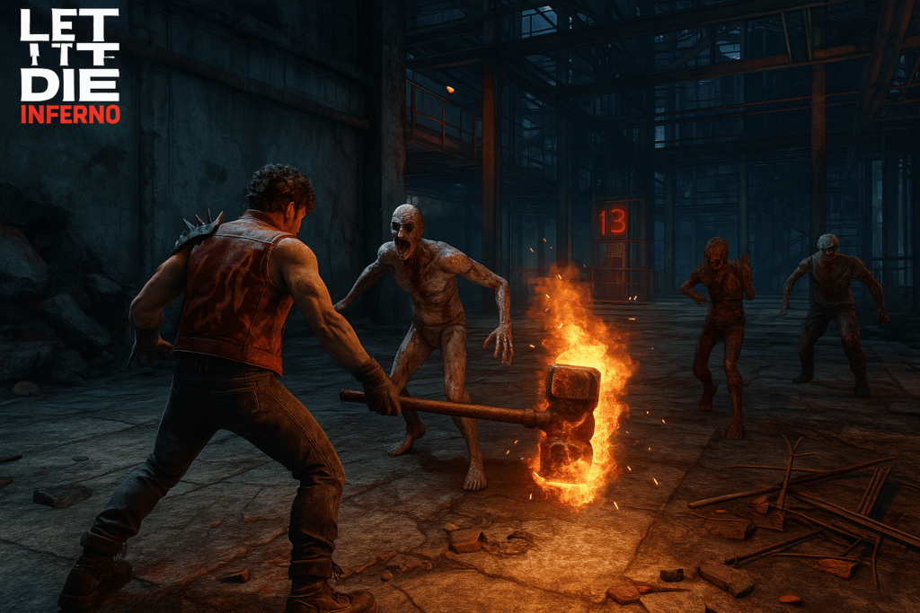 Le personnage principal de Let it Die :Inferno