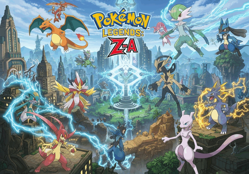 Légendes Pokémon : Z-A débarque bientôt sur Switch