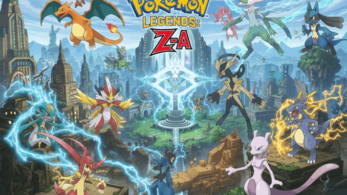 Illustration du jeu Légendes Pokémon : Z-A
