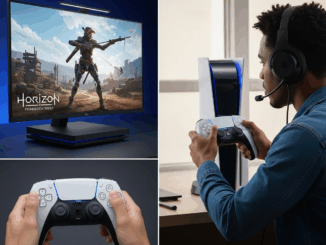 Un gamer profitant des démos gratuites sur PS5