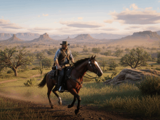 Gameplay d’un jeu de western comme Red Dead Redemption 2
