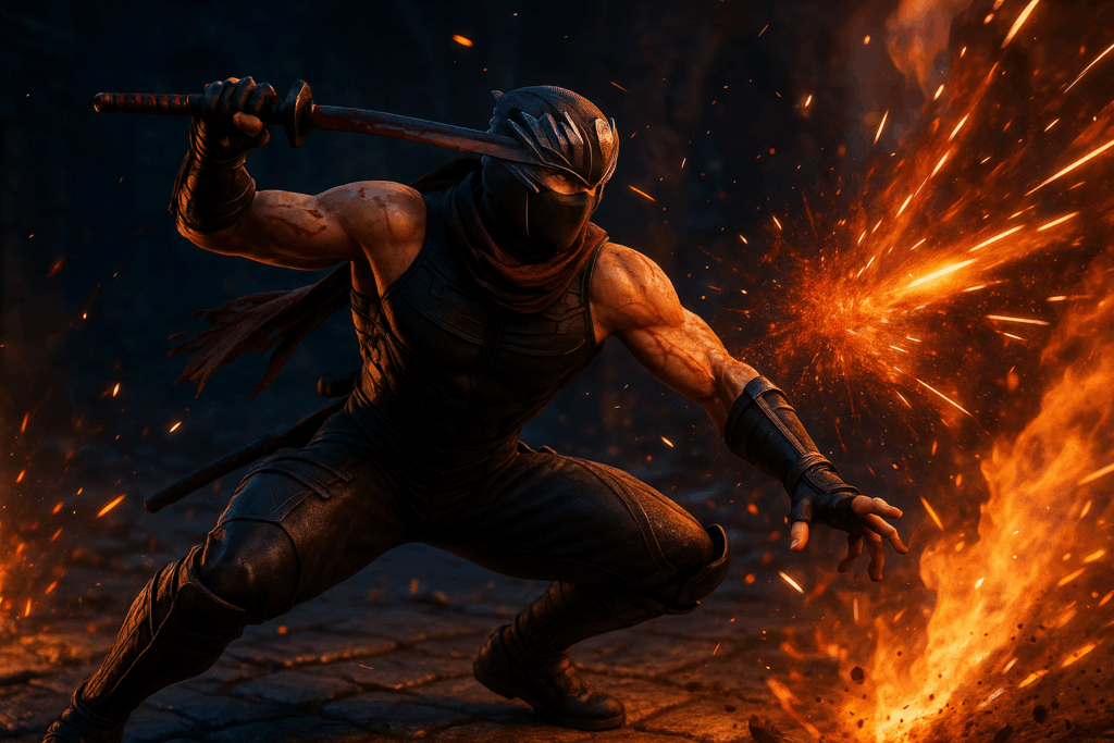 Ryu dans Ninja Gaiden 4