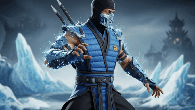 sub-zero-mortal-kombat Sub-Zero du jeu Mortal Kombat