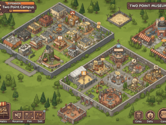 Gameplay d’un jeu comme Two Point Museum