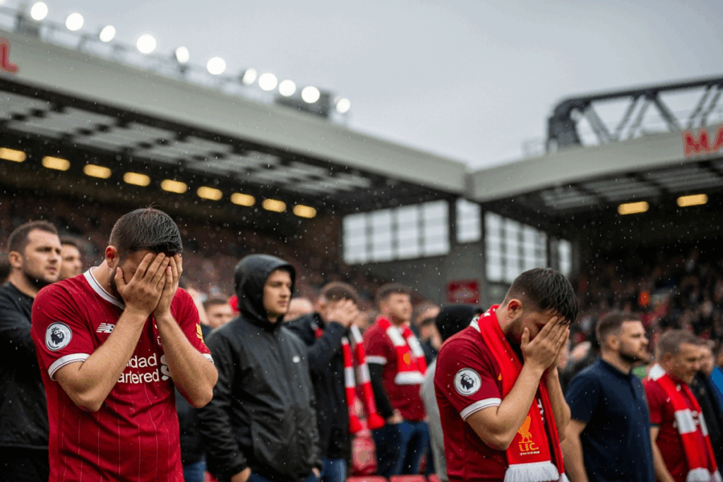 Les supporteurs de Liverpool