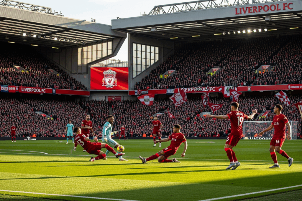 Match de football de Liverpool