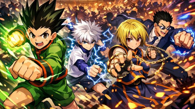 Composition dynamique de Hunter x Hunter : Nen x Survivor