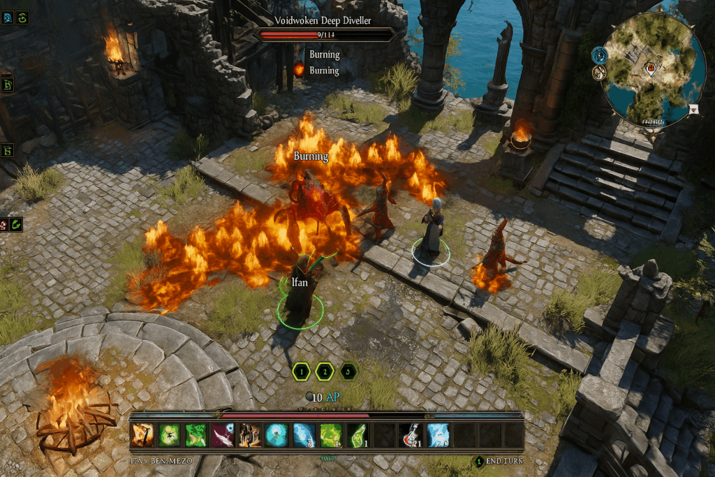 Gameplay de Divinity 