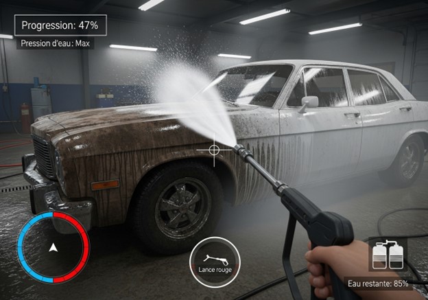 Gameplay de Power Wash Simulator