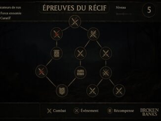 Interface du mode Trials of the Lodge de Broken Ranks