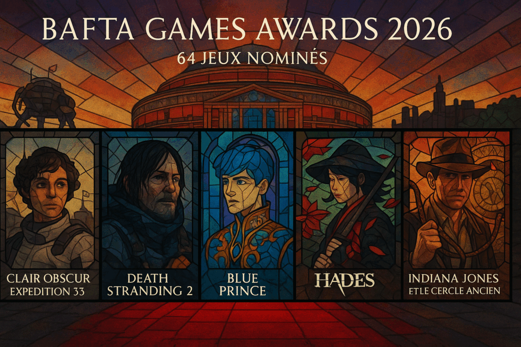 Panorama des jeux nominés aux BAFTA 2026