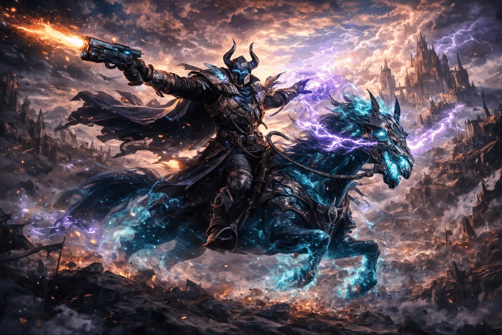 Warden en combat dans Highguard