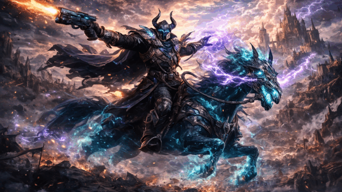 Warden en combat dans Highguard