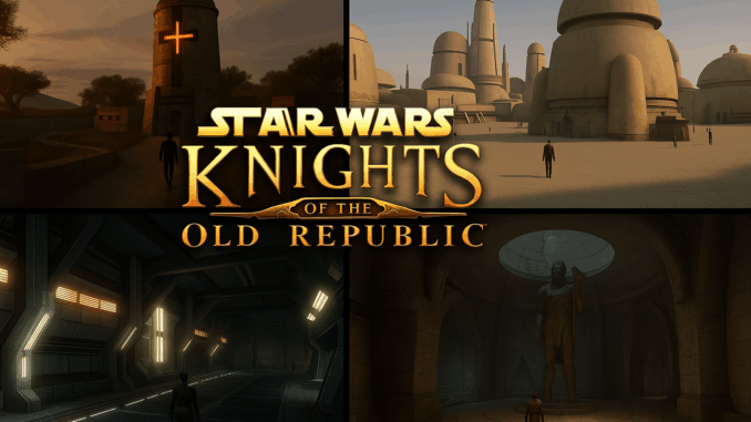 environnements du remake de Star Wars : Knights of the Old Republic