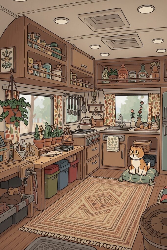 Scene personalisee de Cozy Caravan