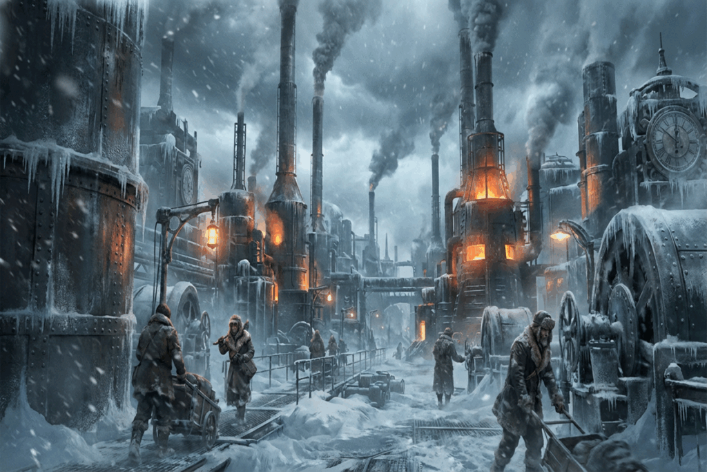Gameplay d’un jeu comme Frostpunk