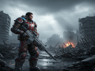 Un soldat de Gears of War