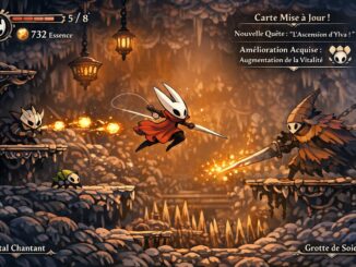 gameplay de Hollow Knight Silksong