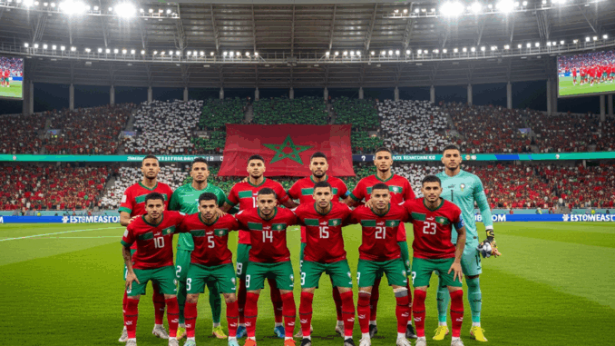 Équipe du Maroc se prépare pour la CAN 2025