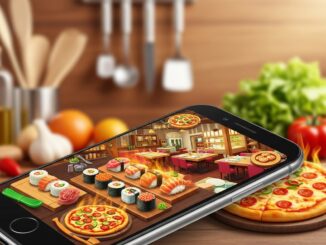 jeu de simulation culinaire sur smartphone
