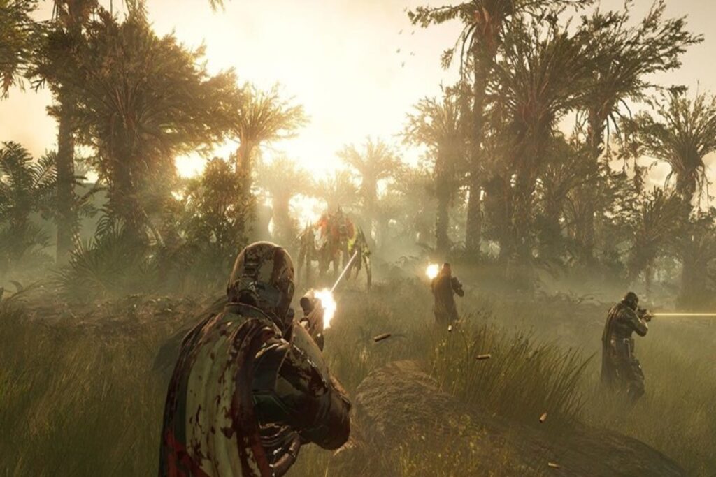 Gameplay du jeu Helldivers 2