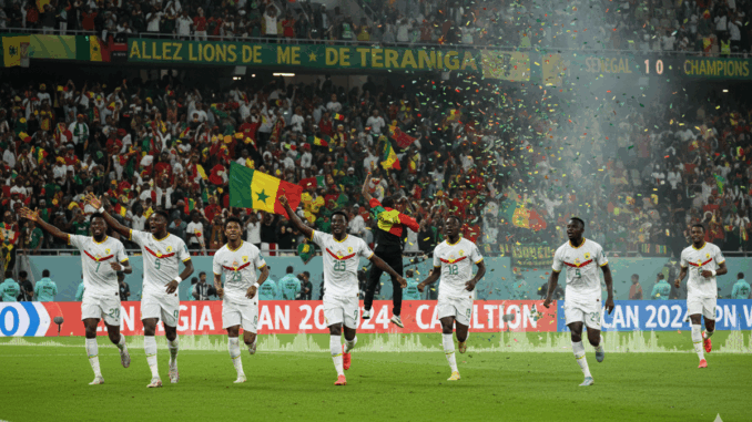 Sénégal célébration CAN 2025