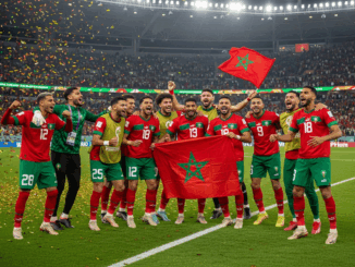 Maroc célébration victoire CAN 2025