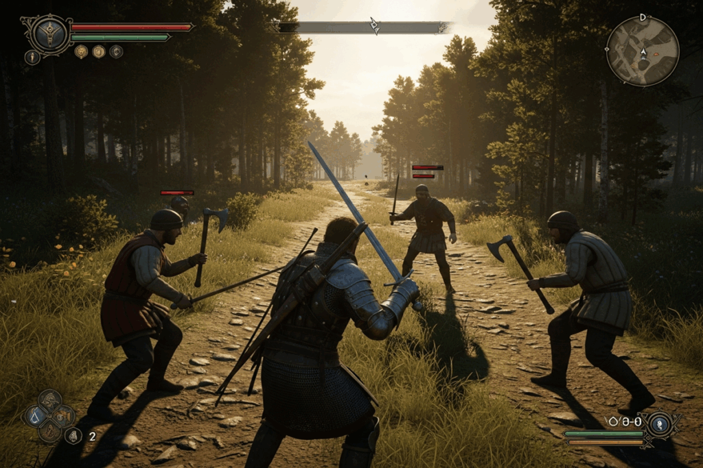 Gameplay d’un jeu RPG comme Kingdom Come : Deliverance 2