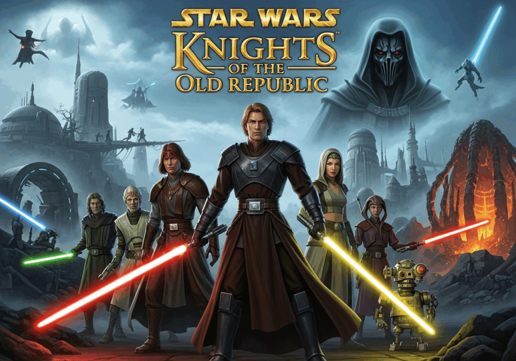 Pochette d’un jeu comme Star Wars : Knights of the Old Republic