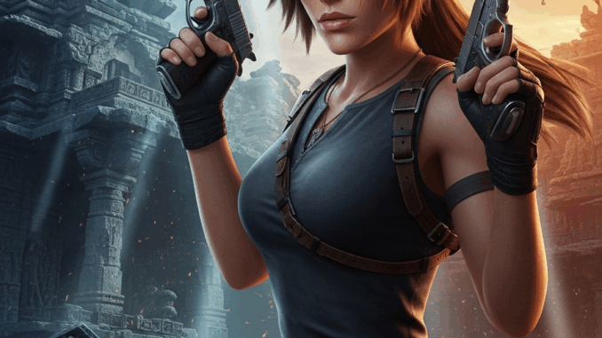 Lara Croft dans Tomb Raider : Catalyst