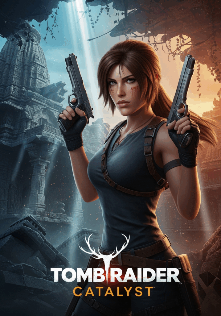 Lara Croft dans Tomb Raider : Catalyst