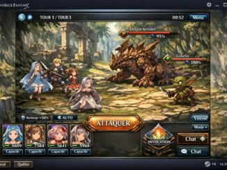 le jeu mobile Granblue Fantasy sur Steam